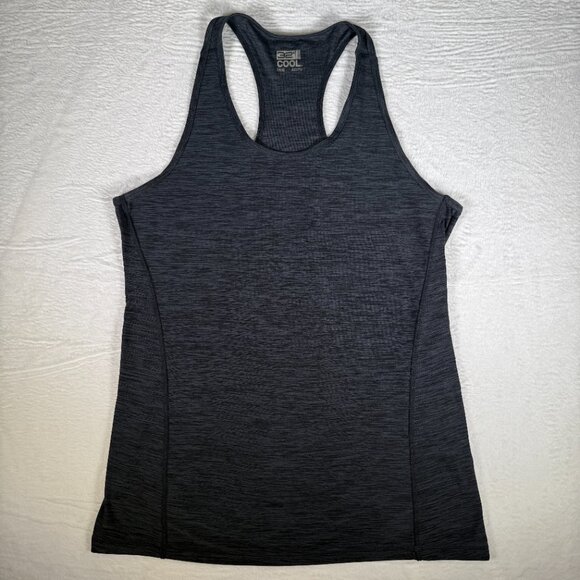 32 Degrees WOMEN'S COOL RACERBACK TANK Medium Black - Picture 1 of 6